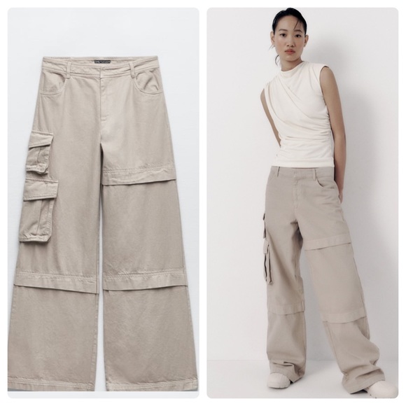 Zara cargo pants (1 day sale!) - Picture 1 of 10